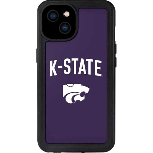 Kansas State University K-State Logo iPhone 15 Plus Waterproof Case